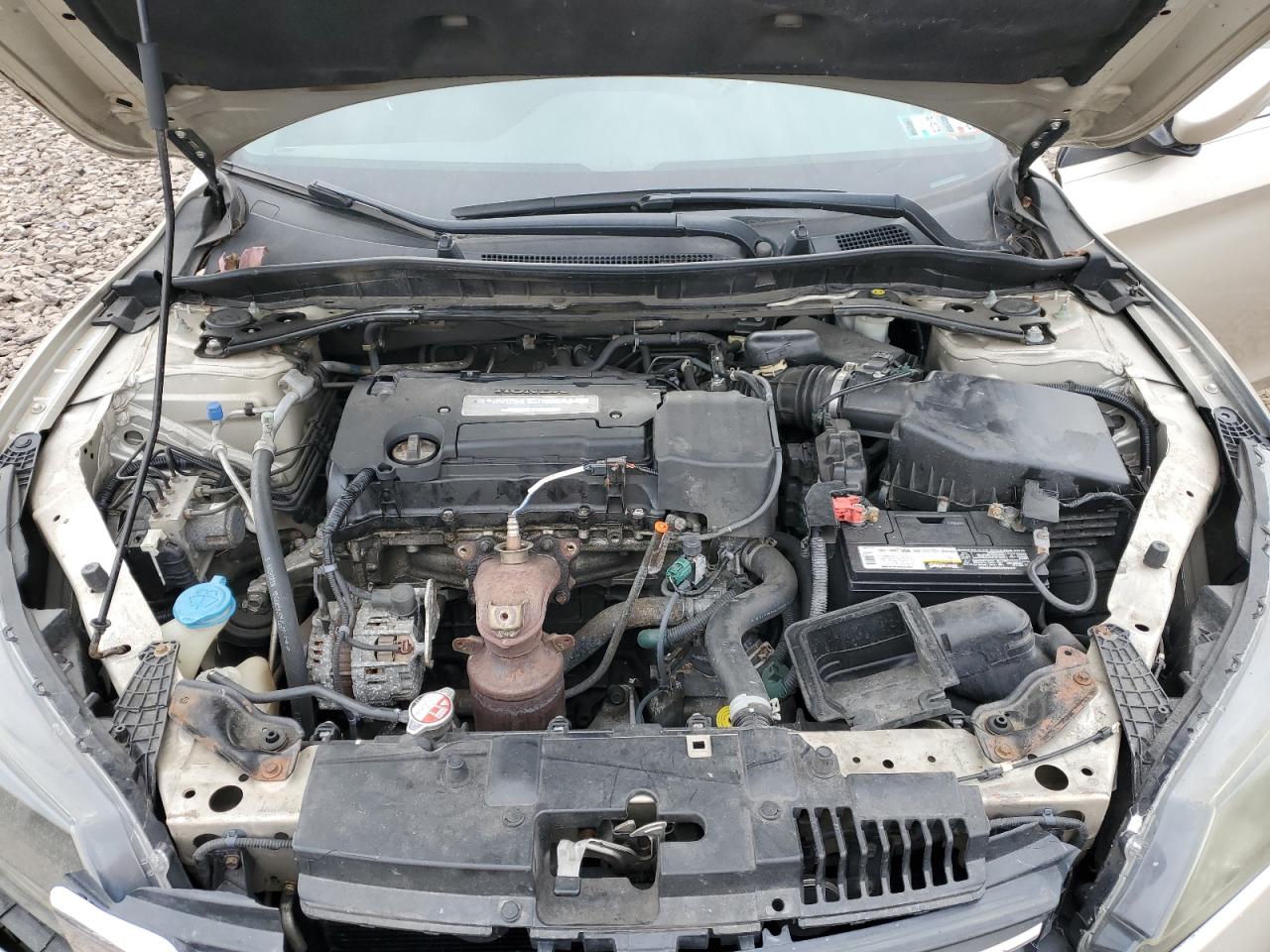 2014 Honda Accord VIN 1HGCR2F58EA148627 Copart auction photo, front end / side damage thumbnail 13