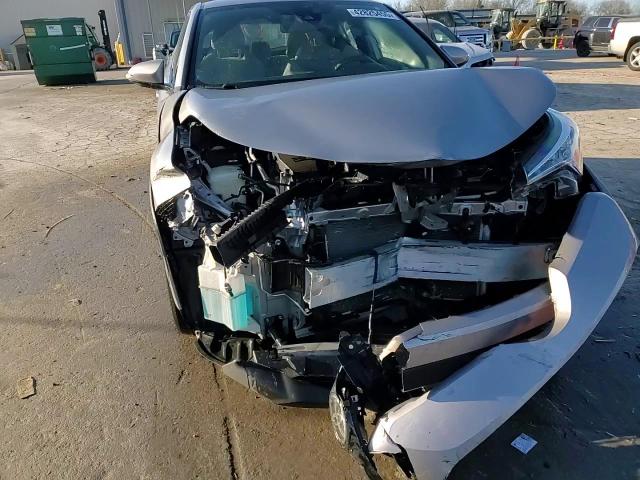 2019 Toyota C-HR VIN JTNKHMBX8K1053749 Copart auction photo, front end / side damage thumbnail 14
