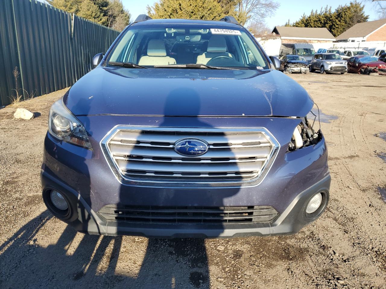 2017 Subaru Outback VIN 4S4BSAFC0H3359154 Copart auction photo, side / rear end damage thumbnail 5