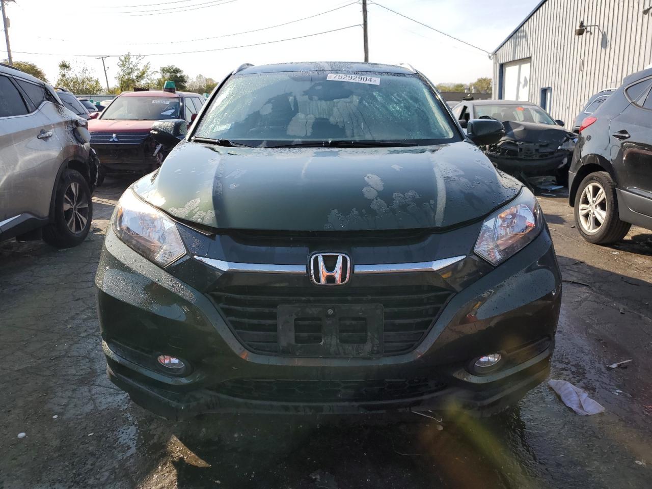 2017 Honda HR-V VIN 3CZRU6H71HM707630 Copart auction photo, rear end damage thumbnail 5