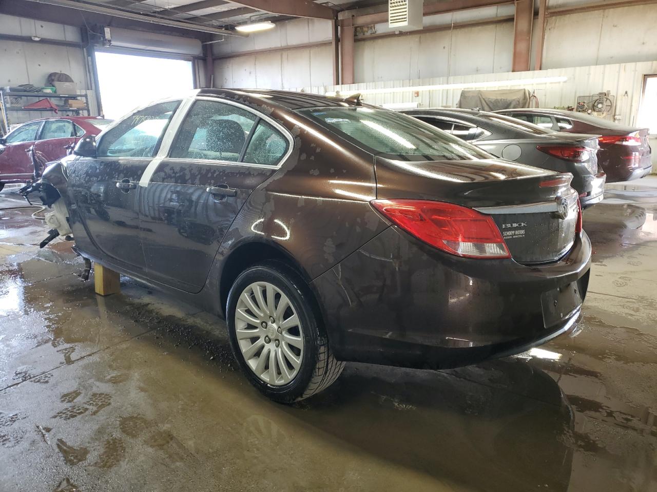 2011 Buick Regal VIN W04GP5EC1B1091720 Copart auction photo, front end damage thumbnail 2