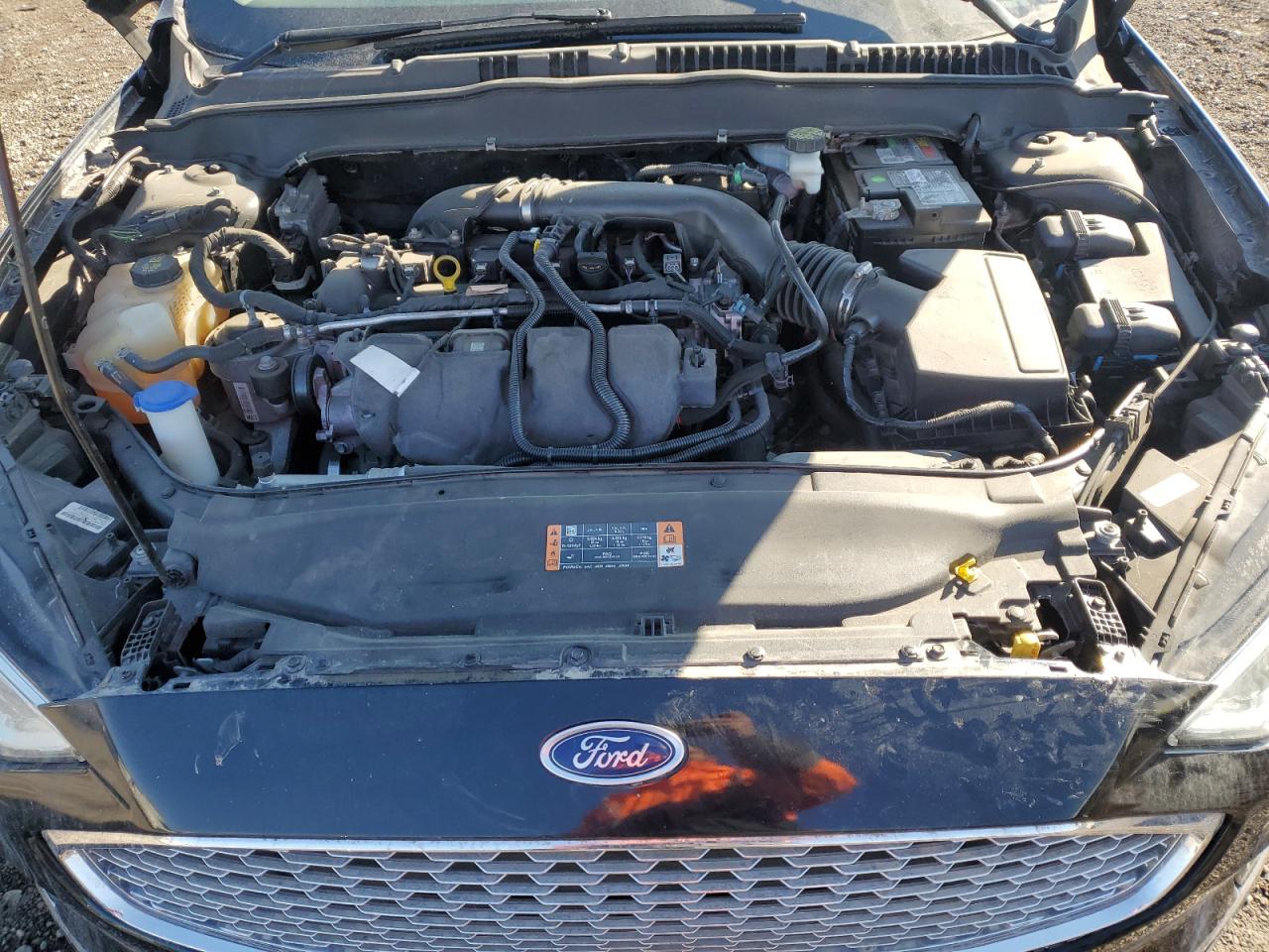 2019 Ford Fusion VIN 3FA6P0D9XKR152990 Copart auction photo, vandalism damage thumbnail 11