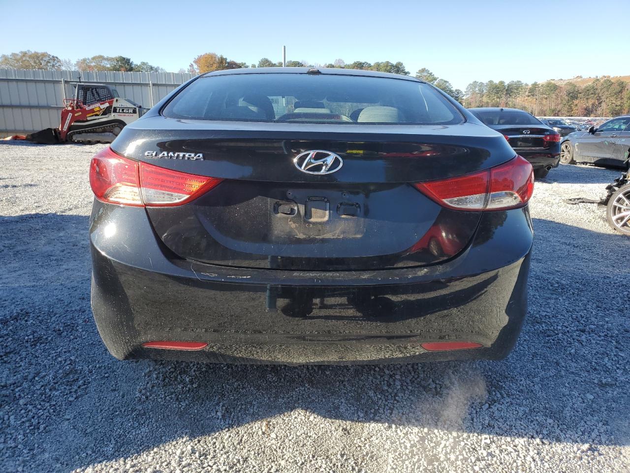 2012 Hyundai Elantra VIN 5NPDH4AE1CH122188 Copart auction photo, front end / mechanical damage thumbnail 6