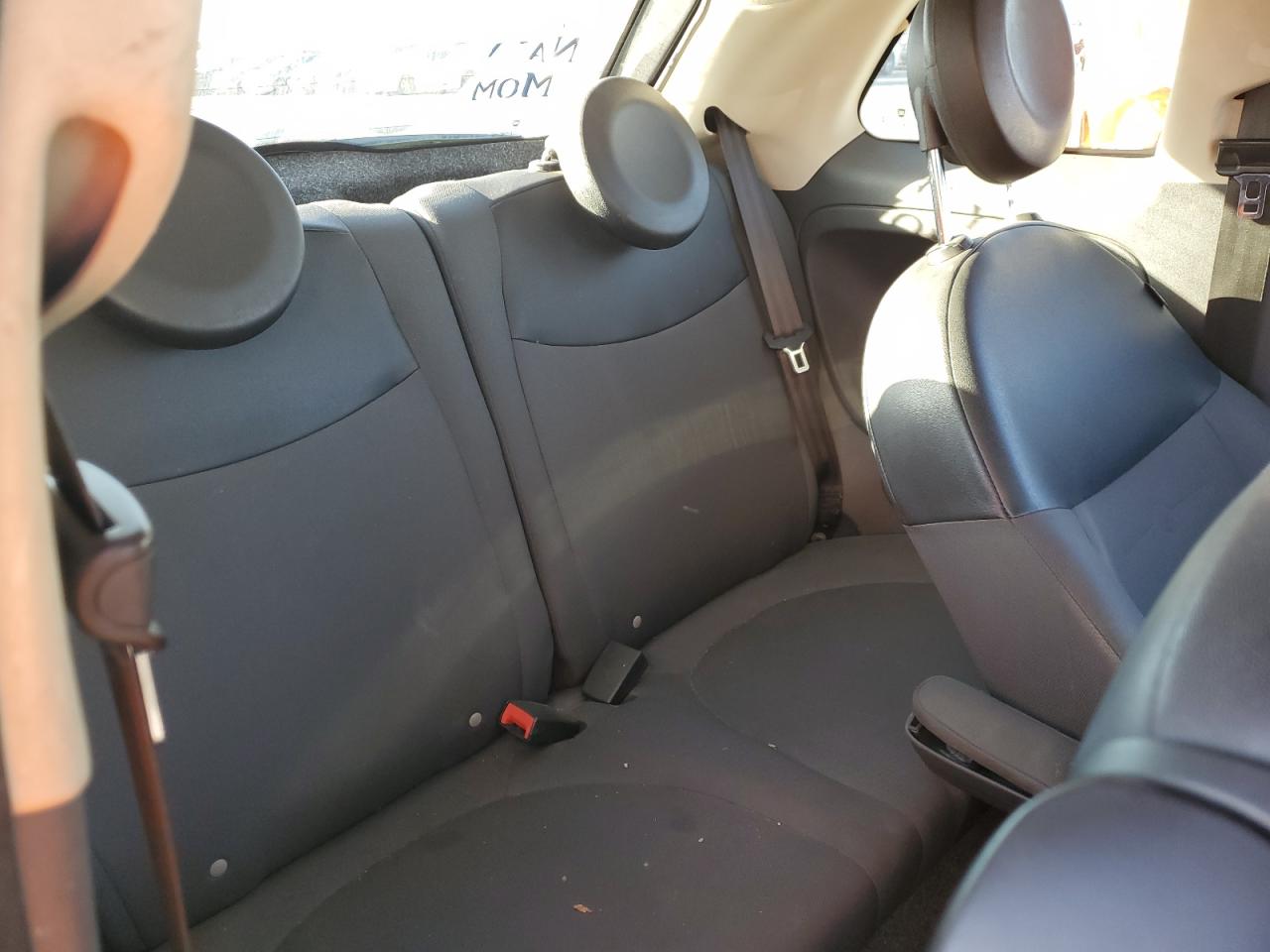 2015 Fiat 500 VIN 3C3CFFAR9FT609731 Copart auction photo, mechanical damage thumbnail 10