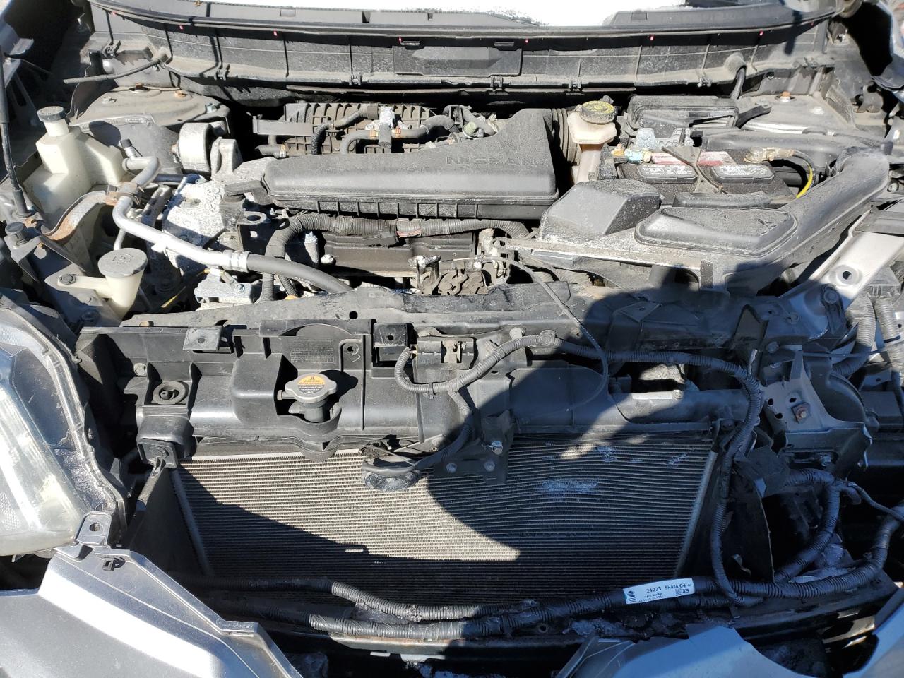2016 Nissan Rogue VIN KNMAT2MV2GP646395 Copart auction photo, front end damage thumbnail 12