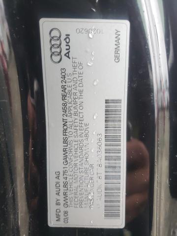 2008 Audi A5 VIN WAUDK78T78A036063 Copart auction photo, minor dent/scratches damage thumbnail 12