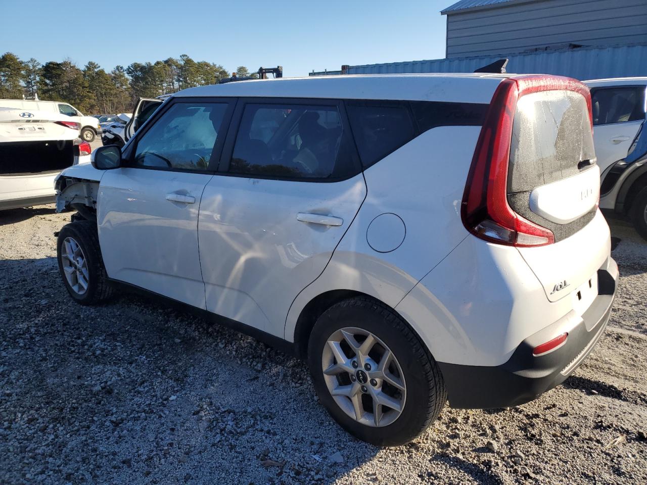 2022 KIA Soul VIN KNDJ23AU9N7827513 Copart auction photo, front end damage thumbnail 2