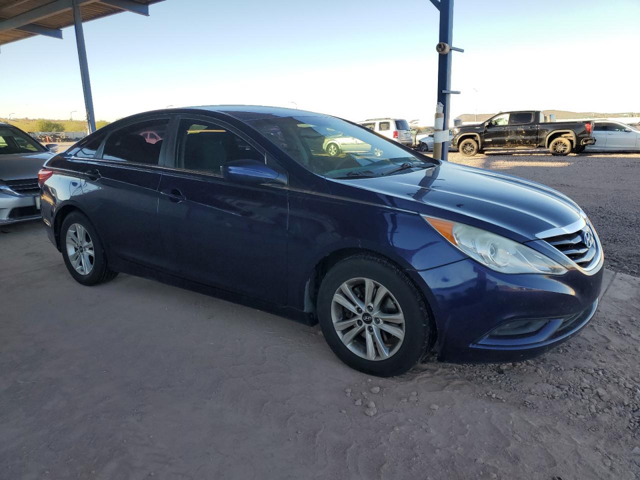 2013 Hyundai Sonata VIN 5NPEB4AC2DH605887 Copart auction photo, mechanical / minor dent/scratches damage thumbnail 4