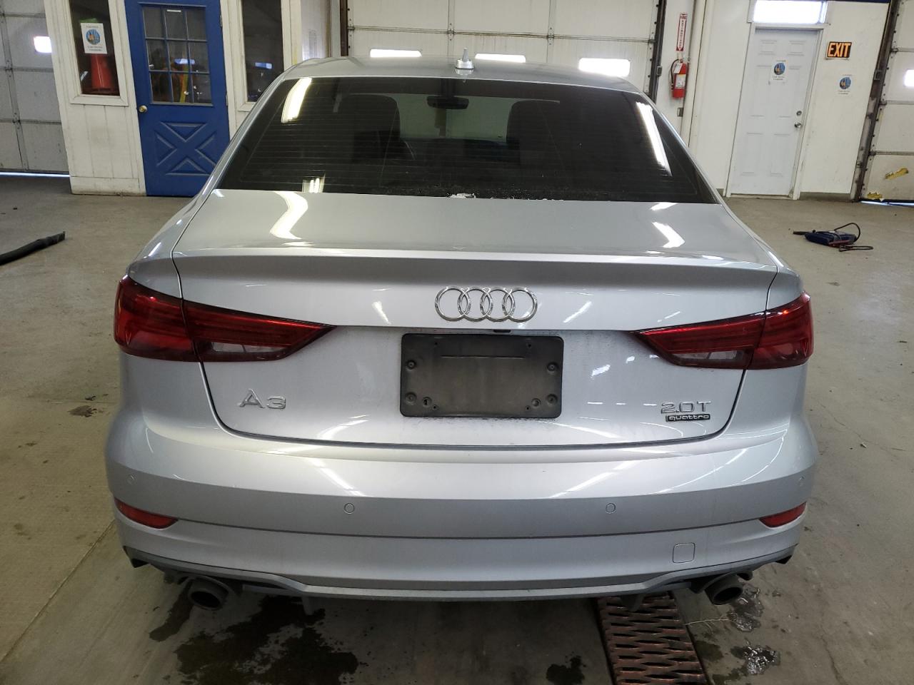 2017 Audi A3 VIN WAUJ8GFF9H1079334 Copart auction photo, undercarriage damage thumbnail 6
