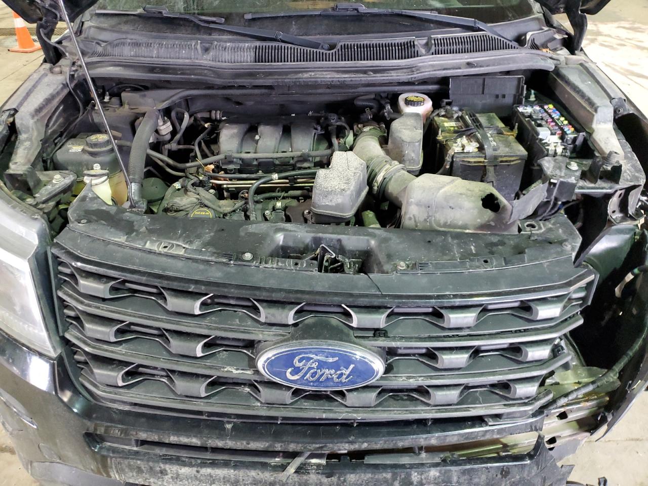 2017 Ford Explorer VIN 1FM5K8AR5HGC78600 Copart auction photo, front end damage thumbnail 12