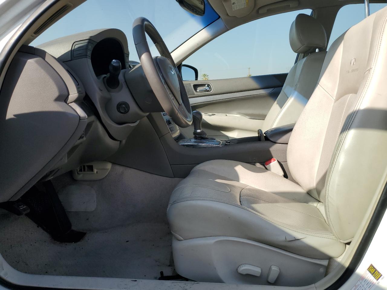 2013 Infiniti G VIN JN1CV6AP2DM726232 Copart auction photo, front end damage thumbnail 7