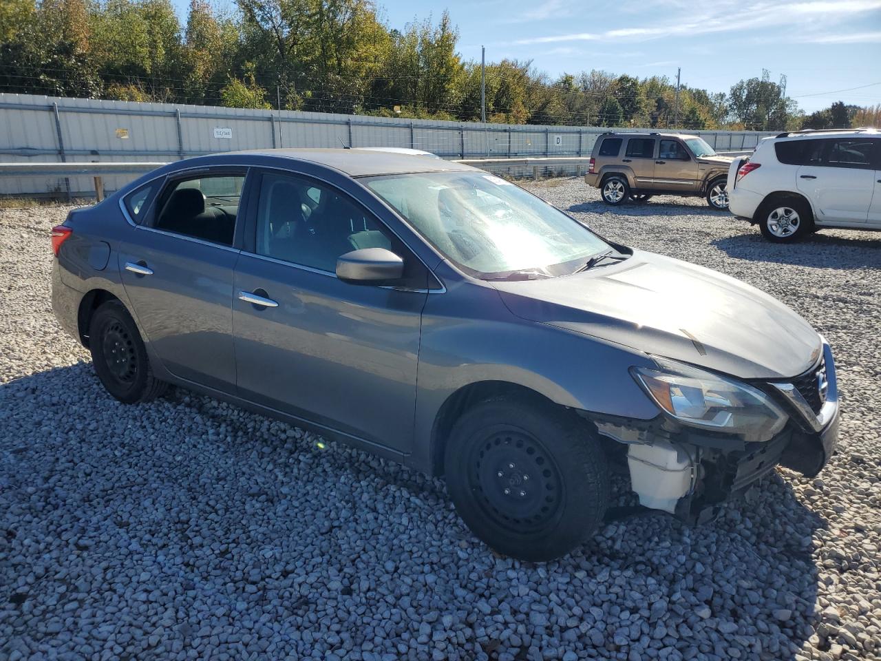 2019 Nissan Sentra VIN 3N1AB7AP9KY351570 Copart auction photo, all over damage thumbnail 4