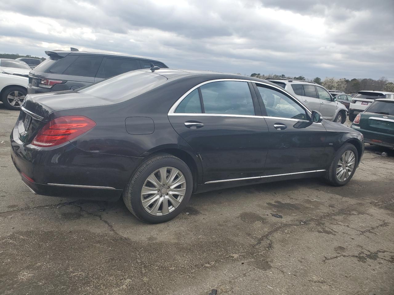 2014 Mercedes-Benz S-klasse VIN WDDUG8CB2EA000601 Copart auction photo, front end damage thumbnail 3