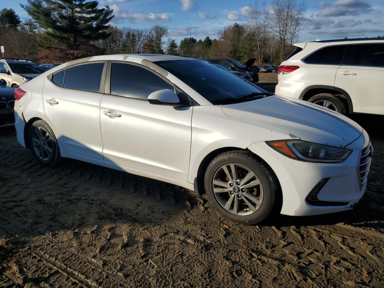 2017 Hyundai Elantra VIN 5NPD84LF0HH150173 Copart auction photo, rear end damage thumbnail 4