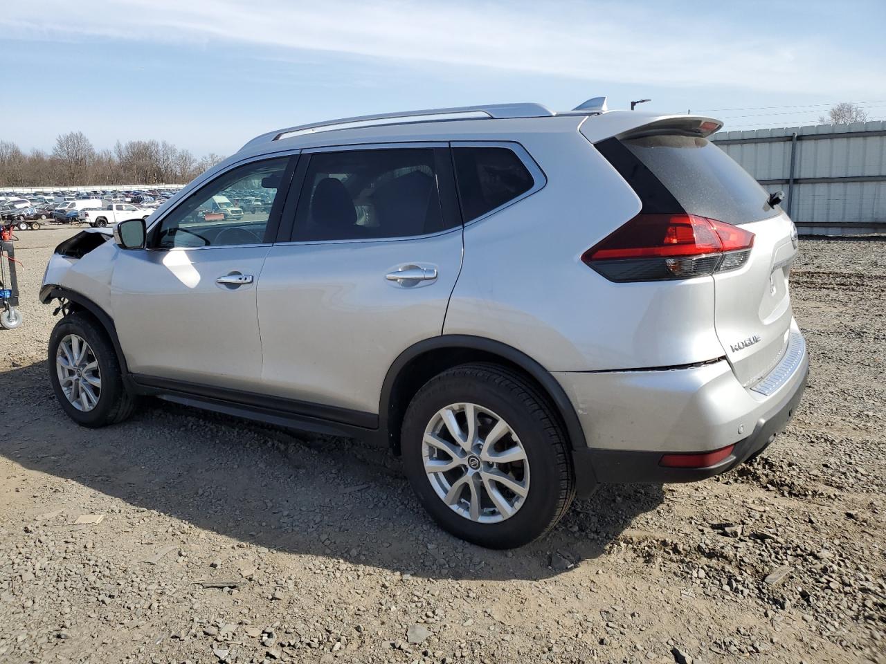 2020 Nissan Rogue VIN JN8AT2MV9LW130801 Copart auction photo, front end / rear end damage thumbnail 2