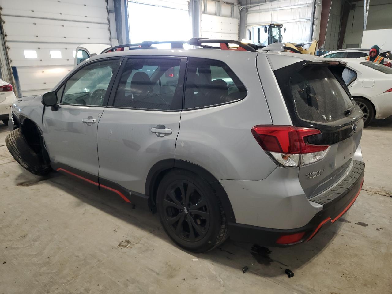2021 Subaru Forester VIN JF2SKALC1MH477933 Copart auction photo, all over damage thumbnail 2