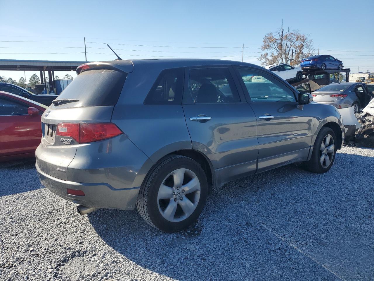 2008 Acura RDX VIN 5J8TB18578A018354 Copart auction photo, side / minor dent/scratches damage thumbnail 3