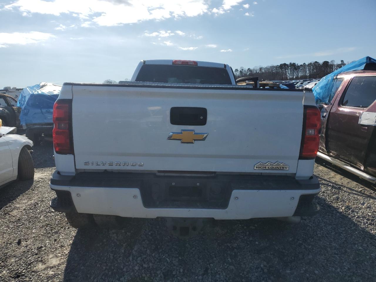 2015 Chevrolet Silverado VIN 1GC4KZC8XFF158854 Copart auction photo, all over damage thumbnail 6