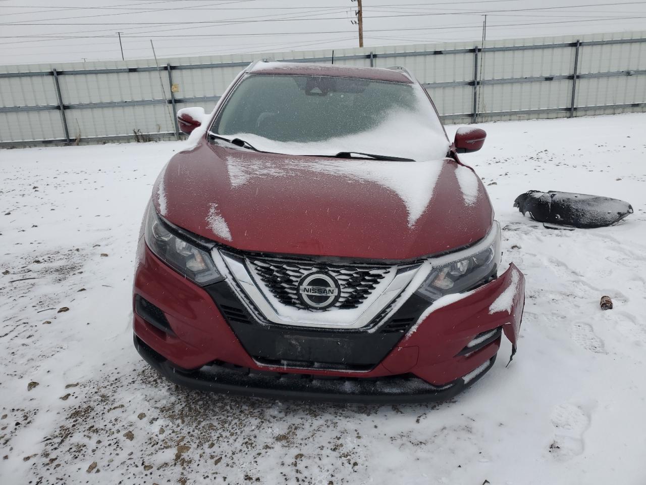 2020 Nissan Rogue VIN JN1BJ1CW1LW365075 Copart auction photo, front end / side damage thumbnail 5