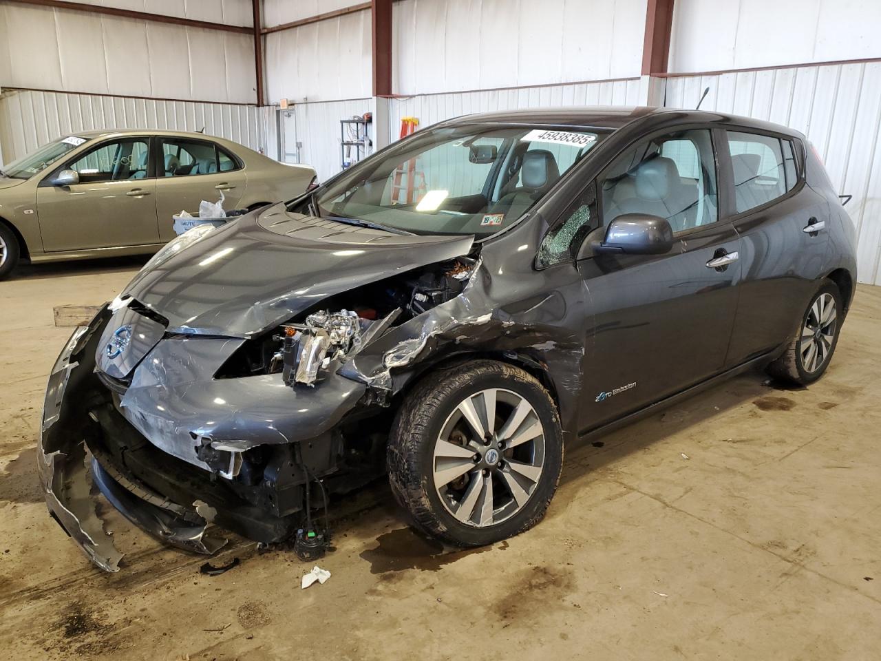 2013 Nissan Leaf VIN 1N4AZ0CP7DC403454 - Copart auction photo