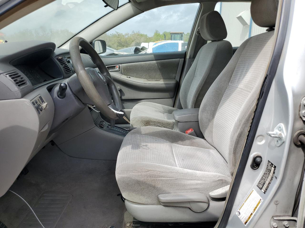 2005 Toyota Corolla VIN JTDBR32E150054911 Copart auction photo, front end damage thumbnail 7