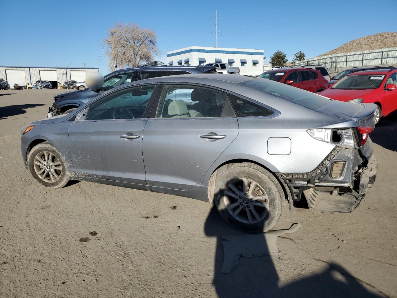 2017 Hyundai Sonata VIN 5NPE24AF4HH511381 Copart auction photo, vandalism damage thumbnail 2