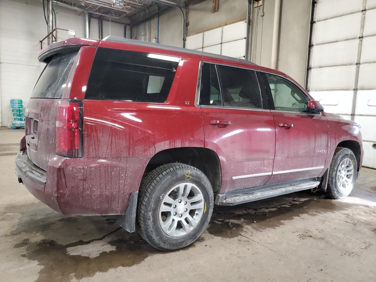 2017 Chevrolet Tahoe VIN 1GNSKBKC4HR168325 Copart auction photo, undercarriage / side damage thumbnail 3
