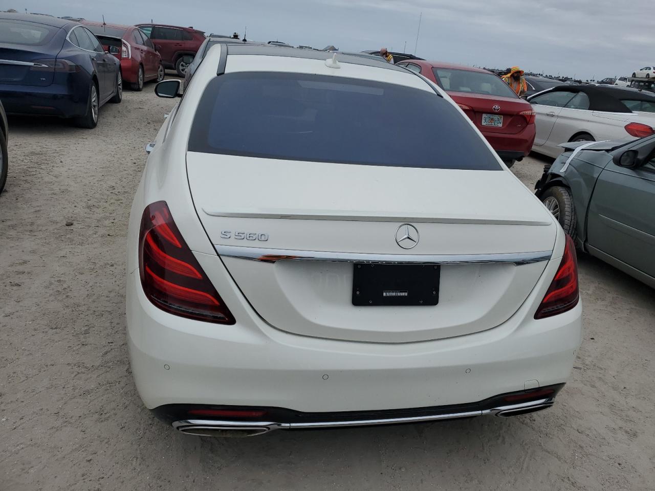 2018 Mercedes-Benz S-klasse VIN WDDUG8DB6JA409841 Copart auction photo, water/flood damage thumbnail 6