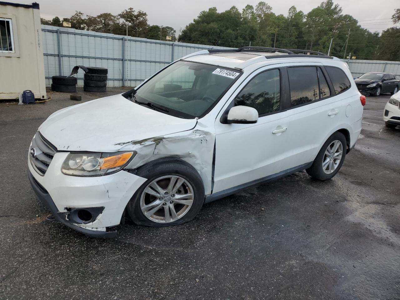 2012 Hyundai Santa Fe VIN 5XYZH4AG2CG097607