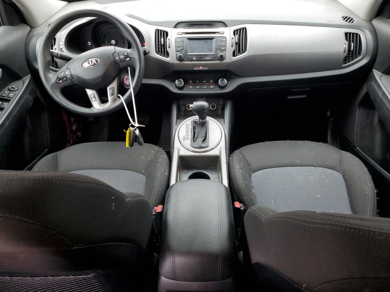 2014 KIA Sportage VIN KNDPB3AC0E7566919 Copart auction photo, rear end / minor dent/scratches damage thumbnail 8