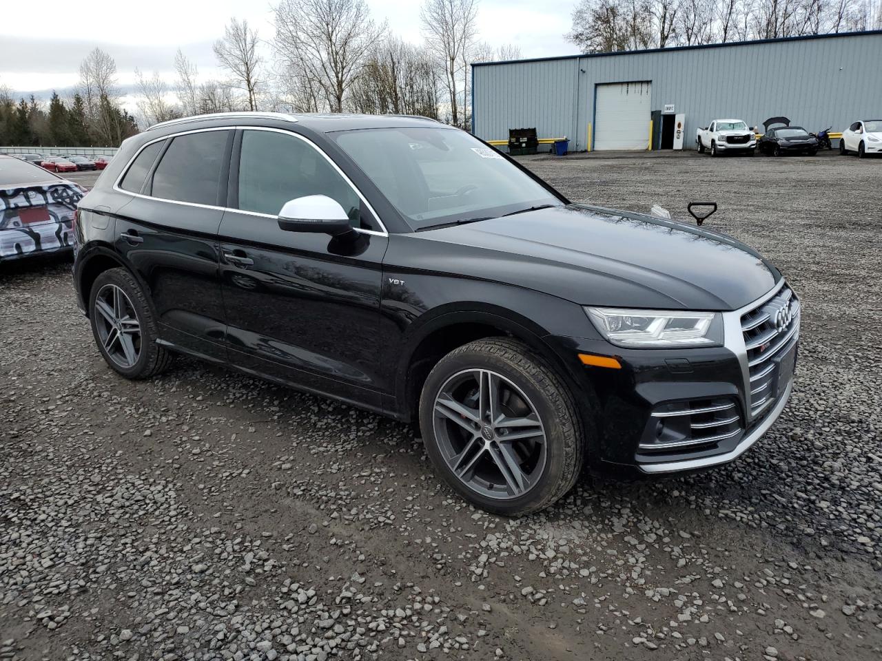2018 Audi SQ5 VIN WA1C4AFY0J2078895 Copart auction photo, side / undercarriage damage thumbnail 4