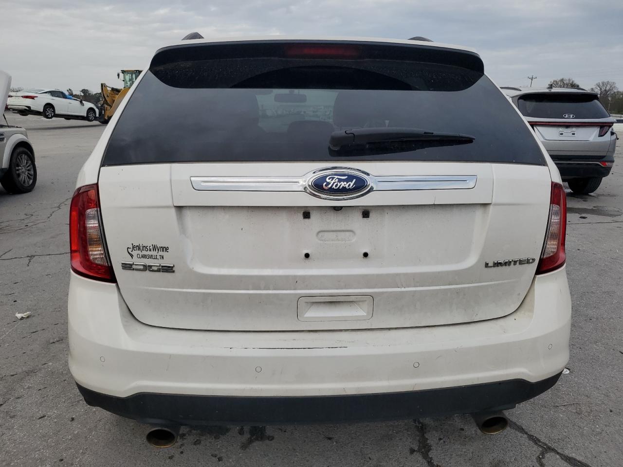 2014 Ford Edge VIN 2FMDK3KC8EBB23485 Copart auction photo, all over damage thumbnail 6