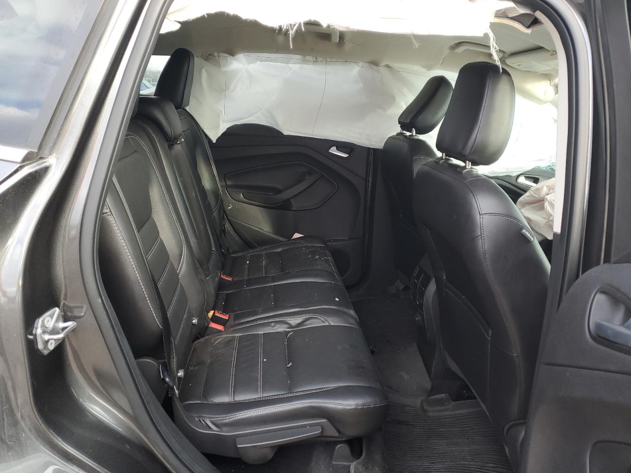 2018 Ford Escape VIN 1FMCU9HD1JUA37044 Copart auction photo, side / front end damage thumbnail 10