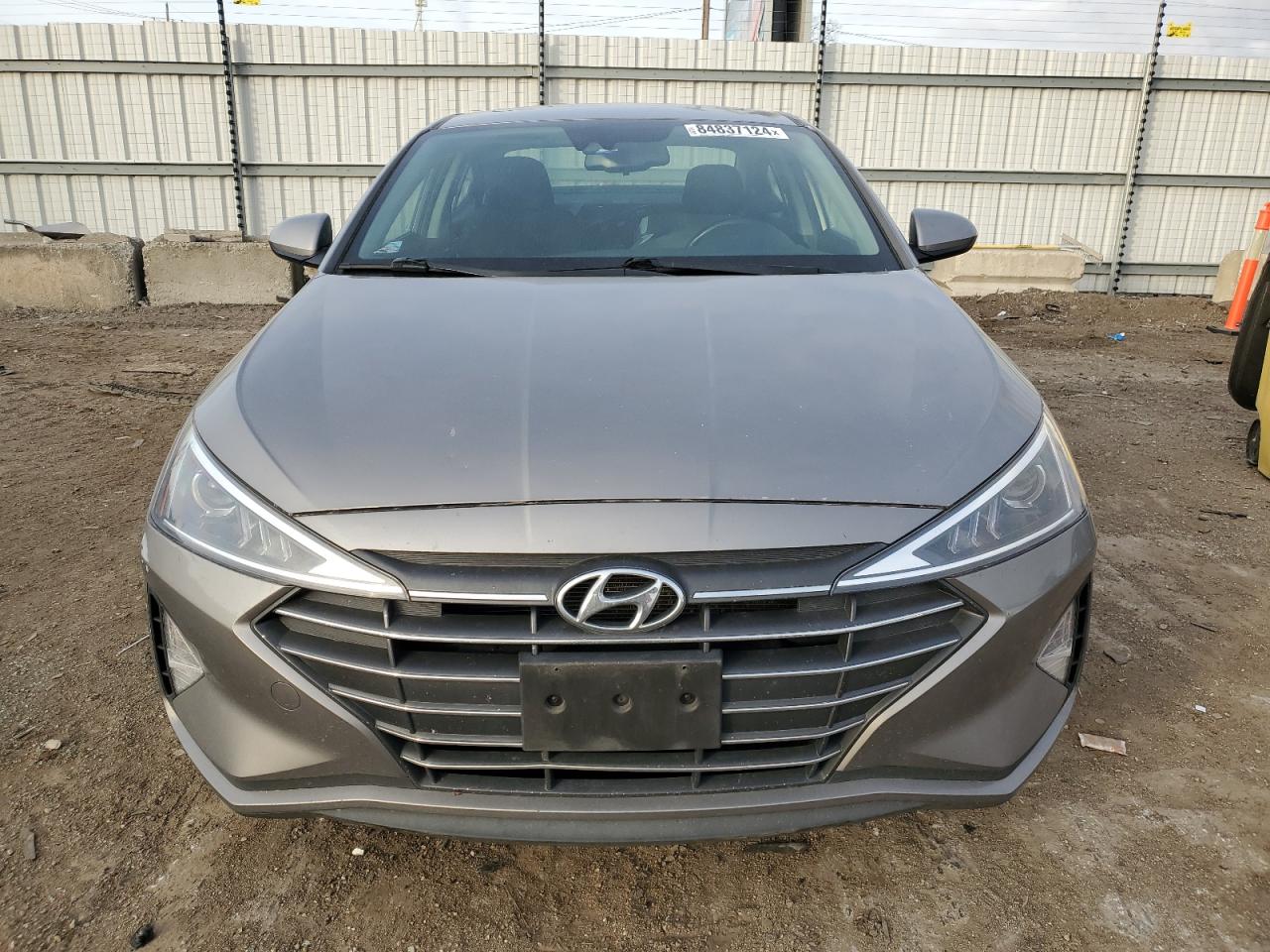 2020 Hyundai Elantra VIN KMHD84LF5LU002143 Copart auction photo, rear end damage thumbnail 5