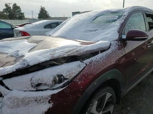 2017 Hyundai Tucson VIN KM8J33A29HU280613 Copart auction photo, front end damage thumbnail 12