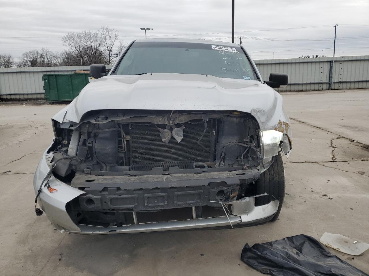 2009 Dodge RAM VIN 1D3HB13T59S710142 Copart auction photo, front end damage thumbnail 5