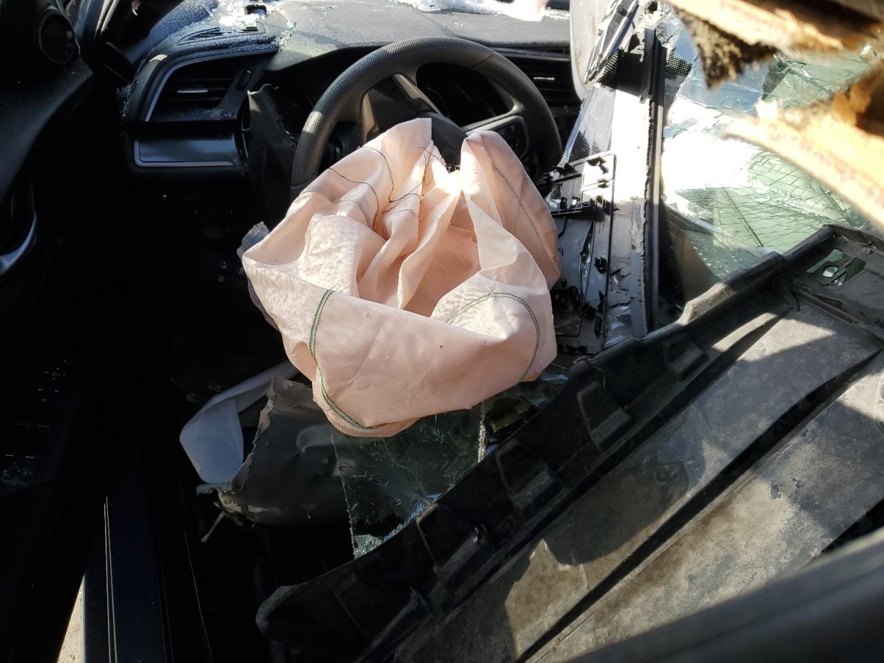 2019 Honda Civic VIN SHHFK7H67KU418368 Copart auction photo, rollover damage thumbnail 8
