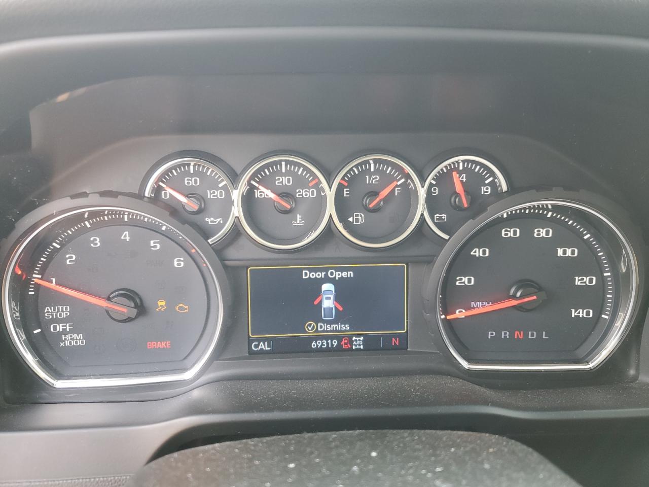 2019 Chevrolet Silverado VIN 1GCRYEEDXKZ364787 Copart auction photo, front end / minor dent/scratches damage thumbnail 9