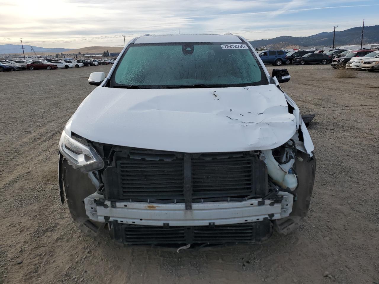 2018 Chevrolet Traverse VIN 1GNEVJKW7JJ266133 Copart auction photo, front end / rear end damage thumbnail 5