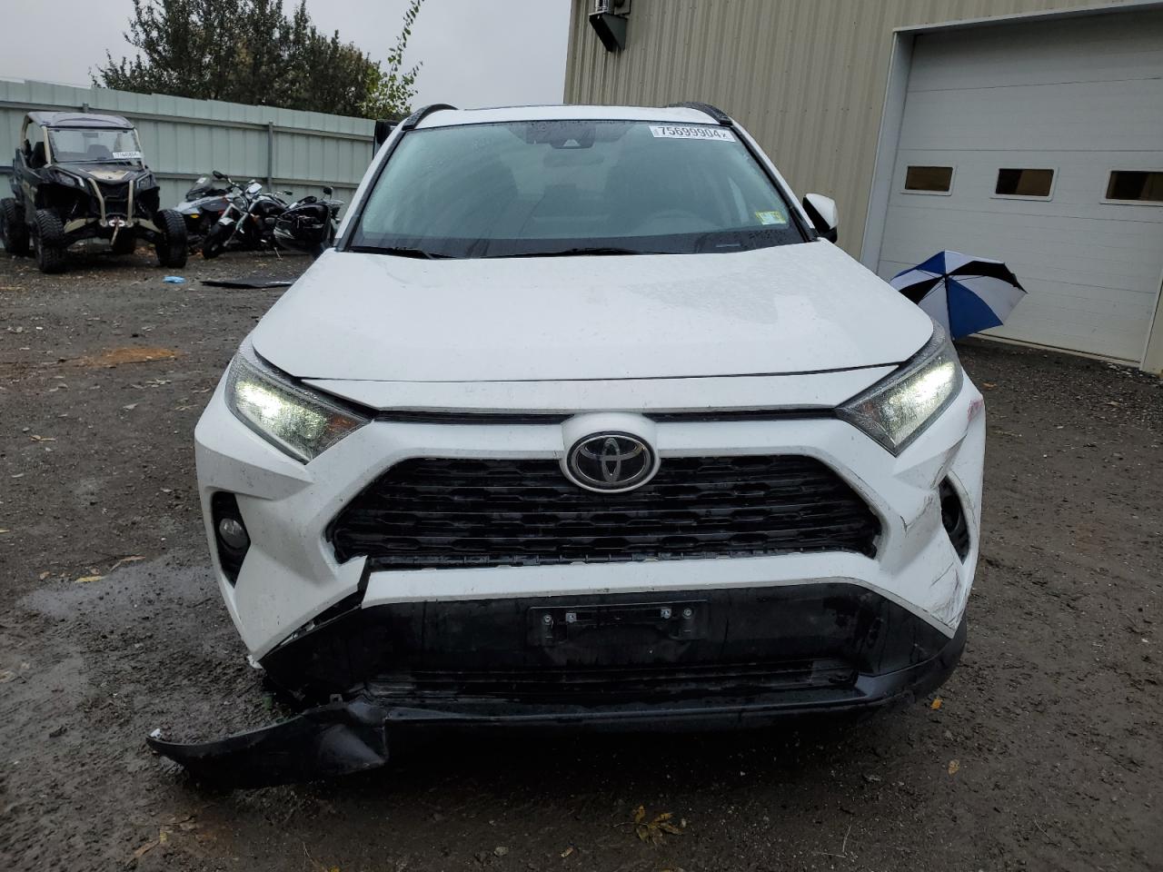 2020 Toyota RAV 4 VIN 2T3P1RFV3LC139818 Copart auction photo, side / all over damage thumbnail 5