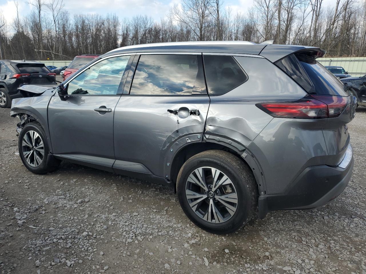 2021 Nissan Rogue VIN 5N1AT3BB7MC850445 Copart auction photo, all over damage thumbnail 2