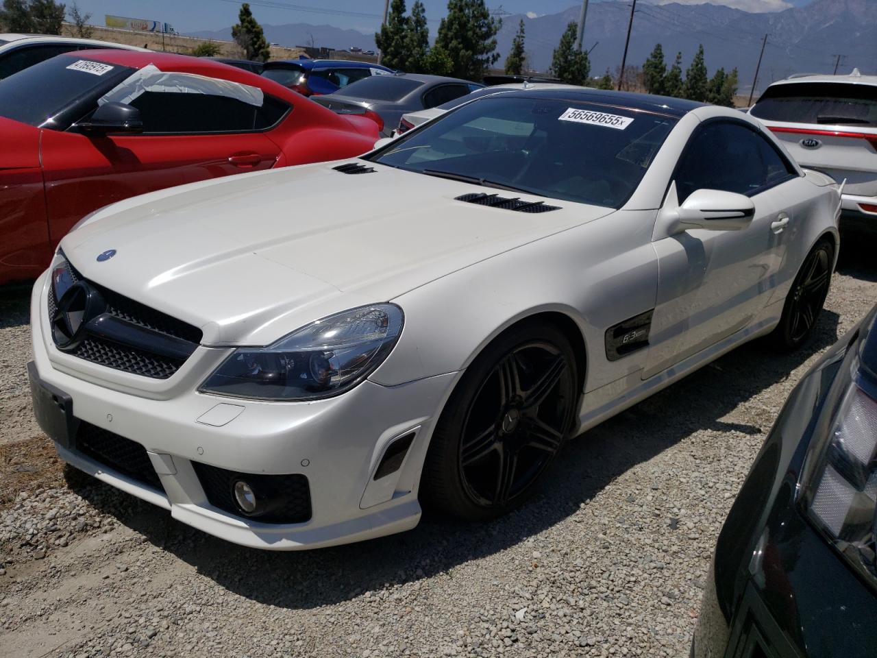 2011 Mercedes-Benz SL-klasse VIN WDBSK7AA2BF161192