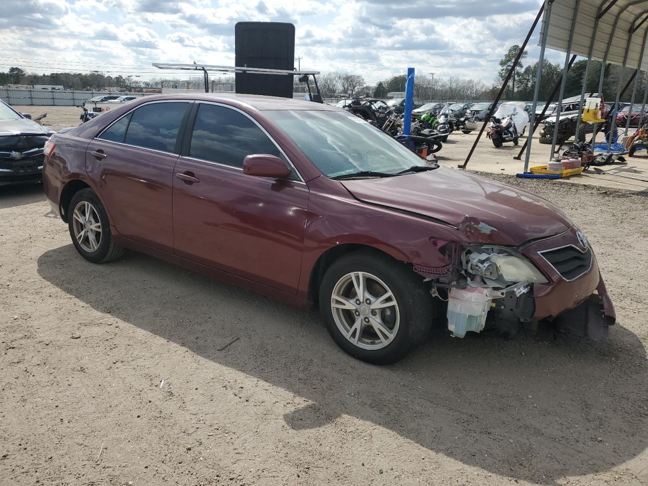 2011 Toyota Camry VIN 4T1BF3EKXBU686218 Copart auction photo, all over damage thumbnail 4