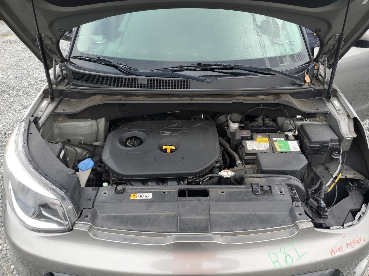 2016 KIA Soul VIN KNDJP3A58G7317408 Copart auction photo, all over / mechanical damage thumbnail 12