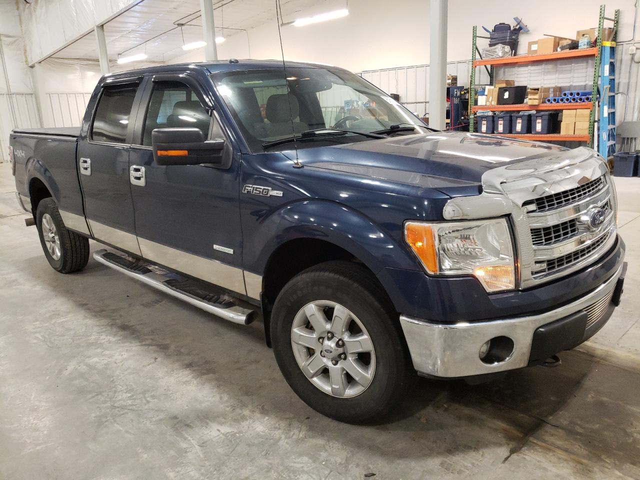 2013 Ford F-150 VIN 1FTFW1ET7DKG50729 Copart auction photo, side / front end damage thumbnail 4