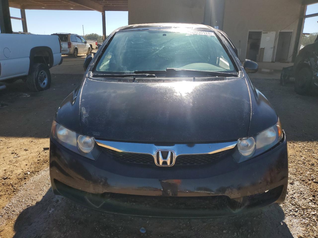 2010 Honda Civic VIN 2HGFA1F52AH531098 Copart auction photo, side / front end damage thumbnail 5