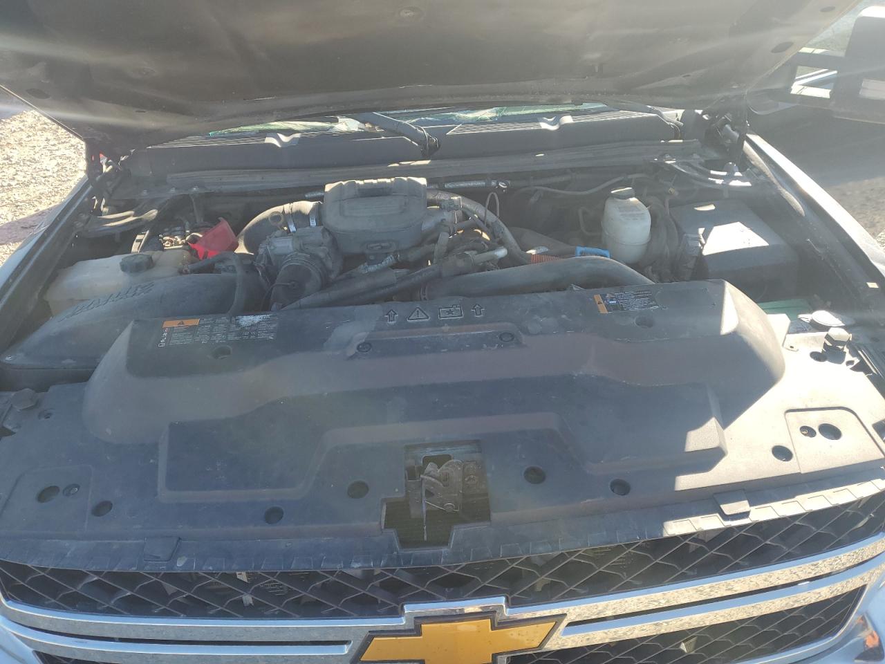 2011 Chevrolet Silverado VIN 1GC2KXC8XBZ227840 Copart auction photo, top/roof / rear end damage thumbnail 11