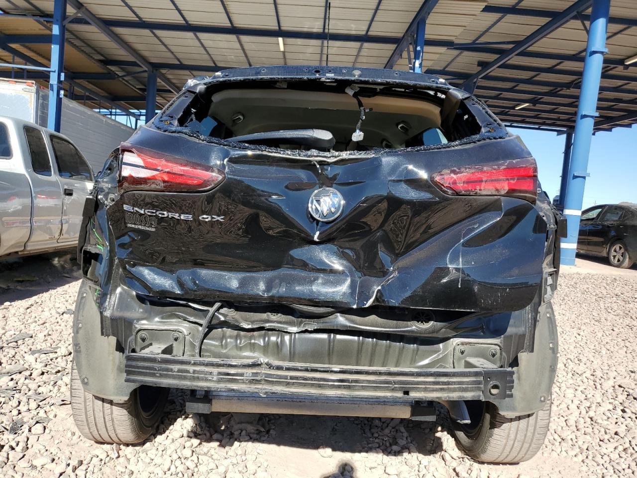 2021 Buick Encore VIN KL4MMDS24MB040596 Copart auction photo, rear end damage thumbnail 6