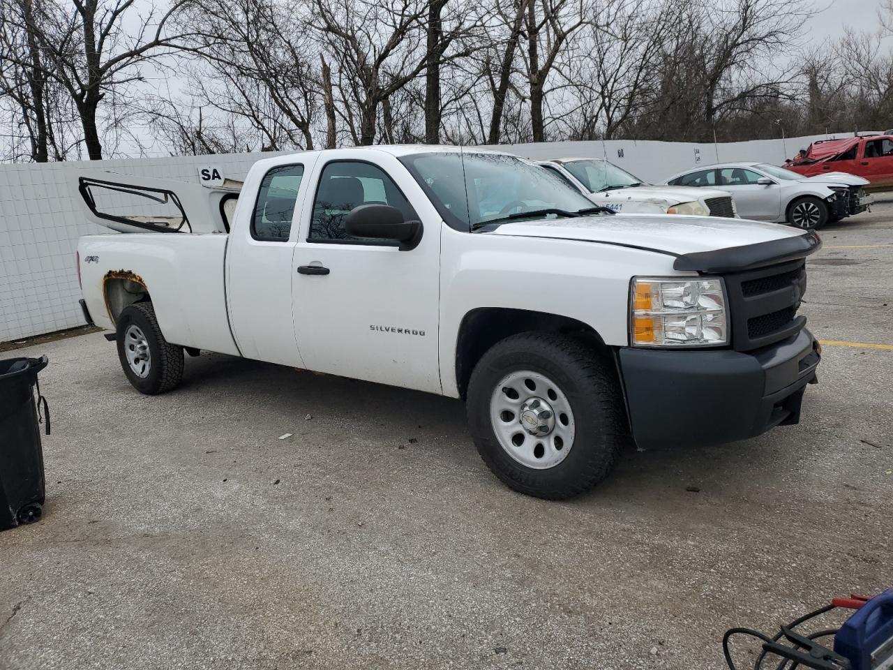 2012 Chevrolet Silverado VIN 1GCRKPE07CZ304445 Copart auction photo, front end damage thumbnail 4