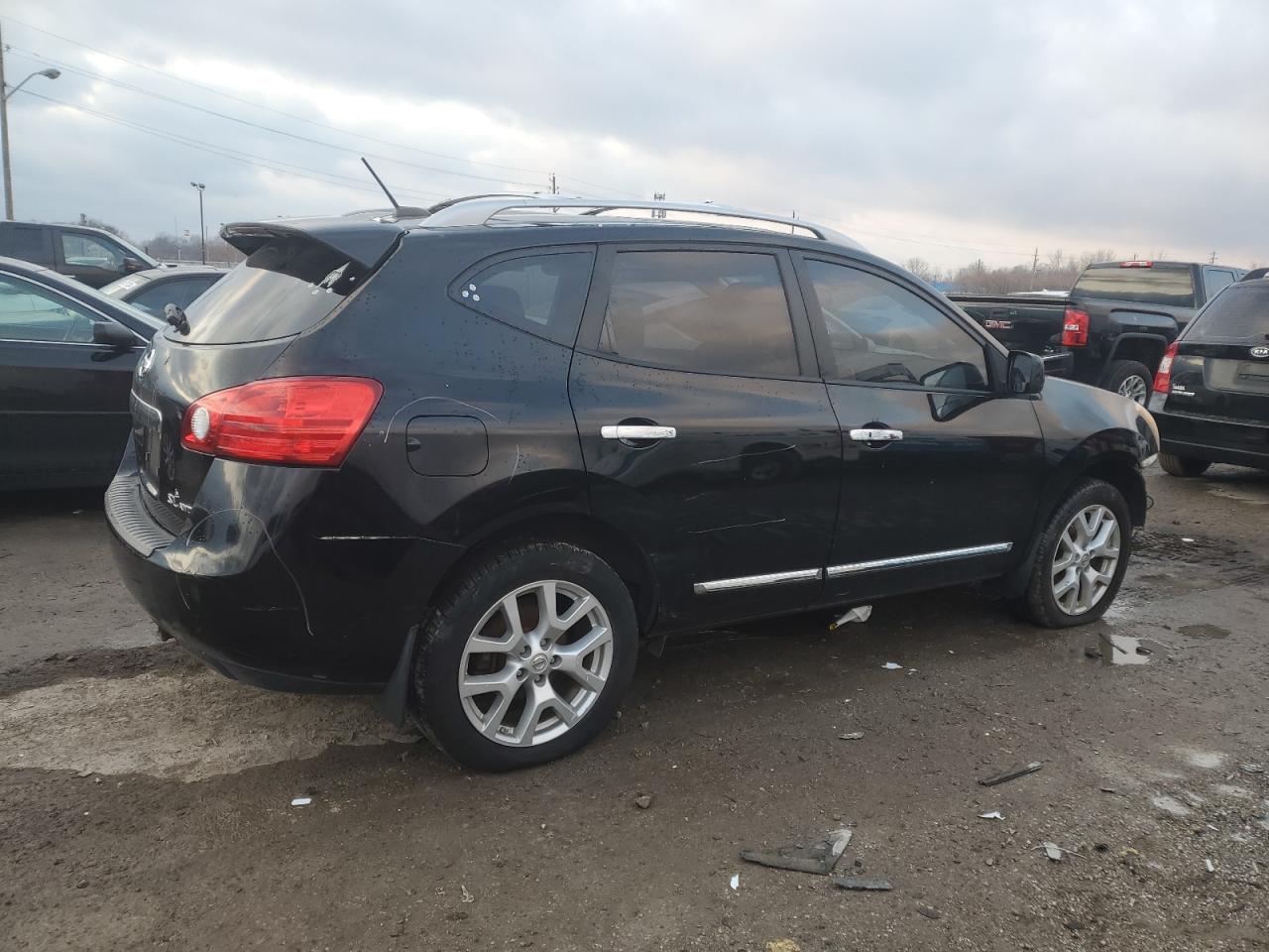 2011 Nissan Rogue VIN JN8AS5MV7BW265021 Copart auction photo, all over / minor dent/scratches damage thumbnail 3